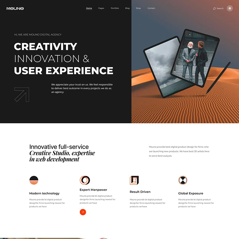 Mouno provide bt digital product designfor firms launching newest for products we have